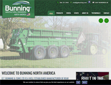 Tablet Screenshot of gtbunning.com